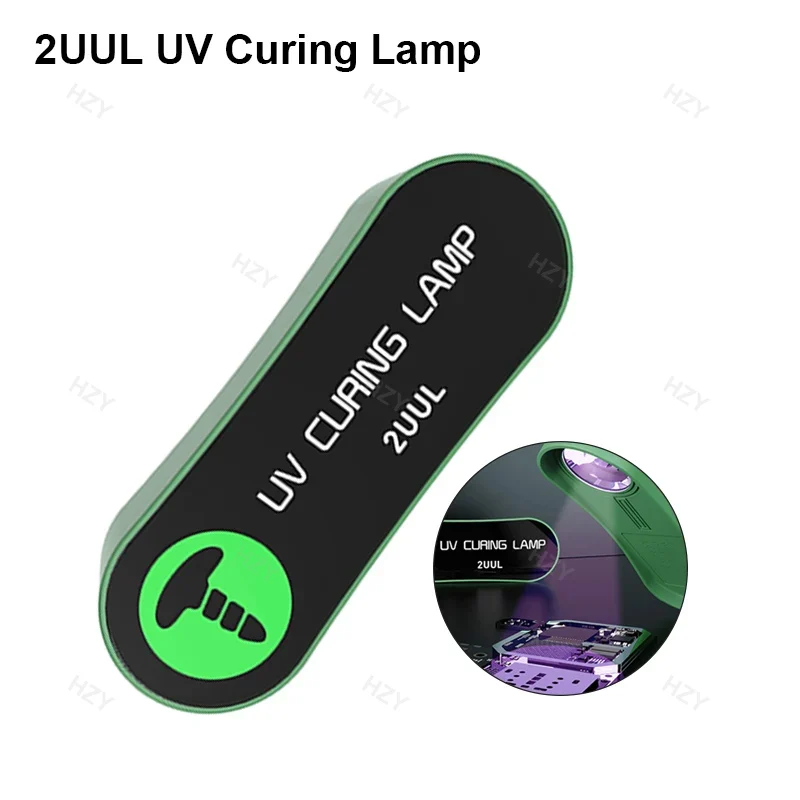 Power Tools Green Color - Lampe de polymérisation UV mini double