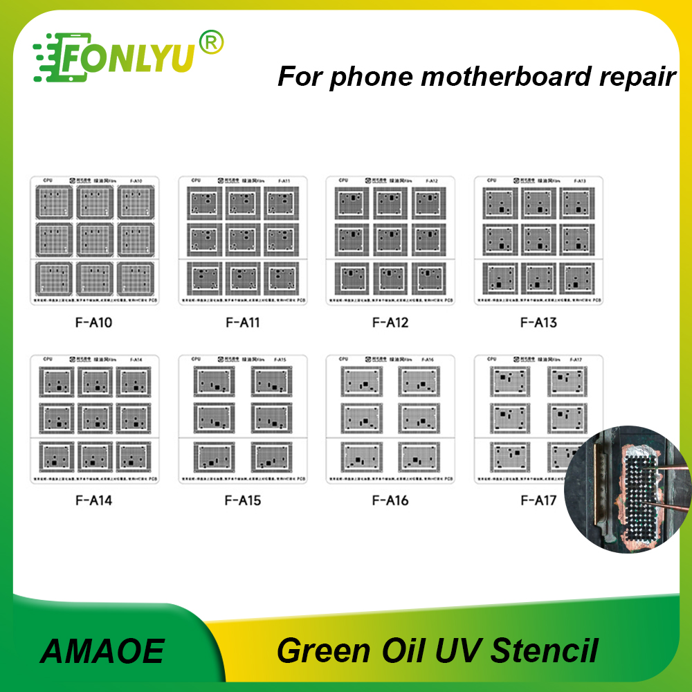 Power Tools Green Color - AMAOE – masque à souder UV