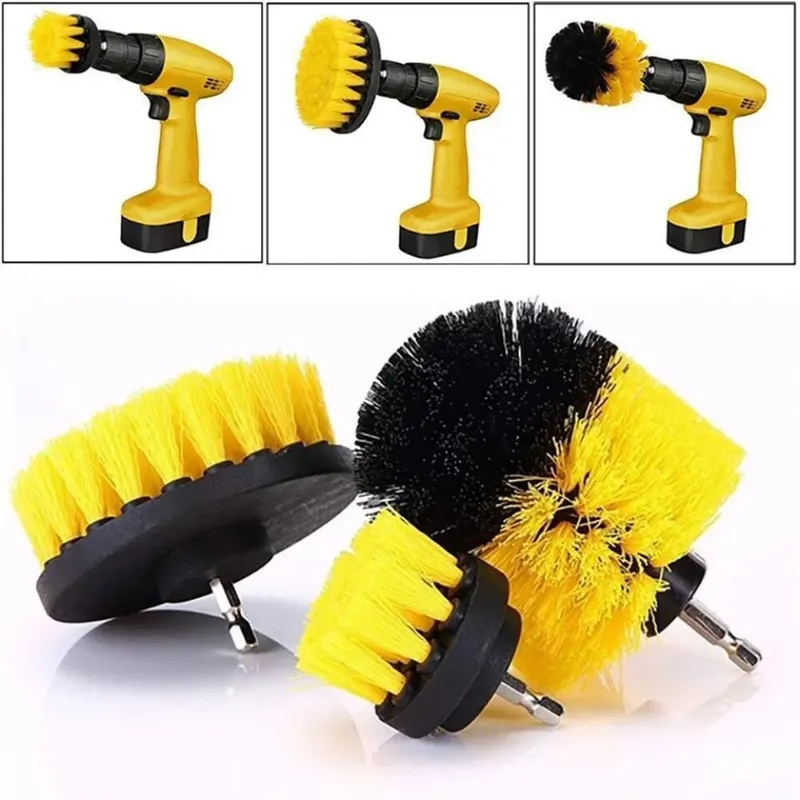 Power Tools Kit Set - Kit de 3 brosses de nettoyage
