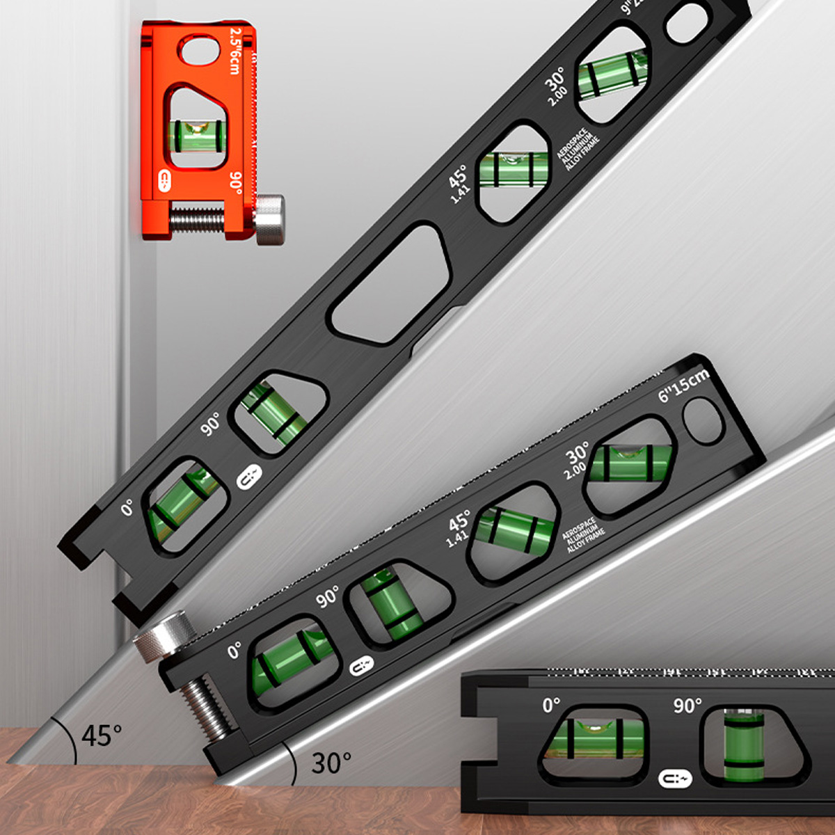 Power Tools Aldi - Niveau de torpille magnétique de 6