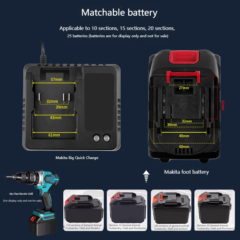 Chargeur EU US 18V 21V pour pe - Power Tools Jobs avis et prix