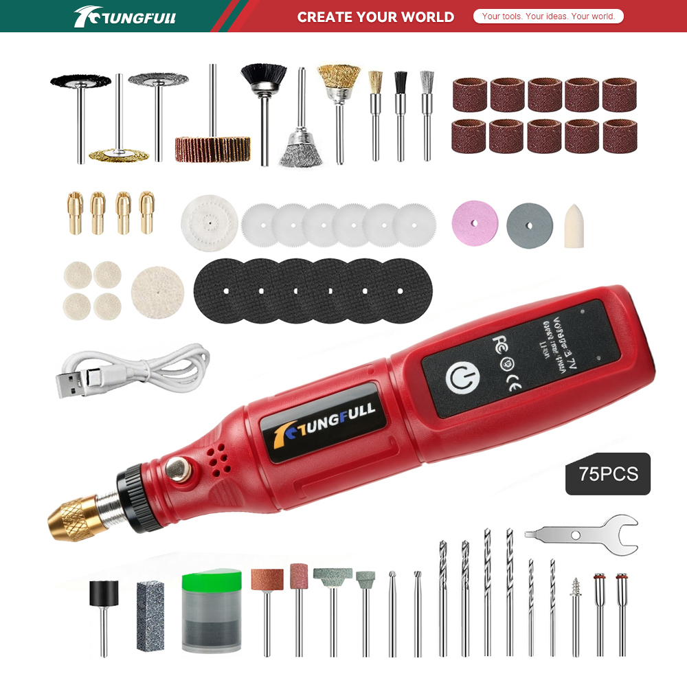 Outil rotatif sans fil TUNGFUL - Power Tools Jobs avis et prix
