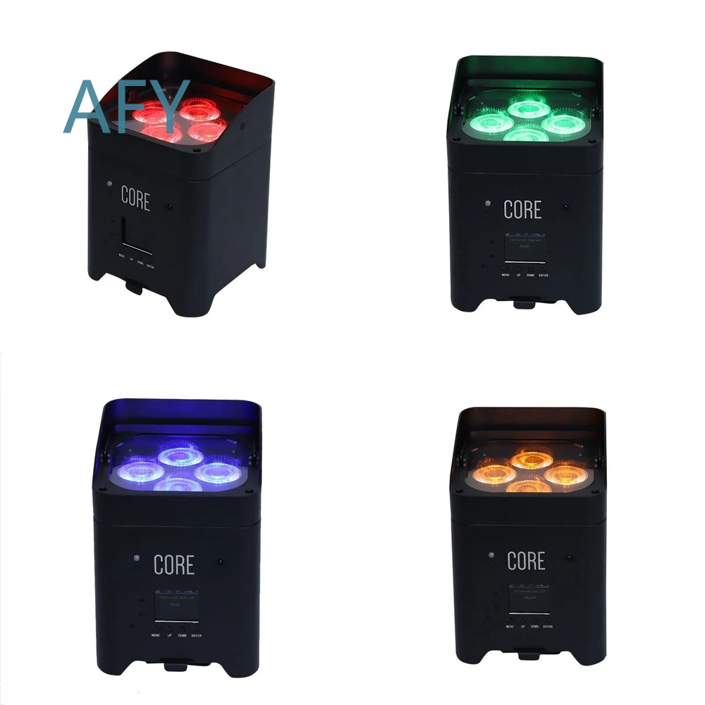 Projecteur LED PAR 4x18W 6-en- - Power Tools App avis et prix
