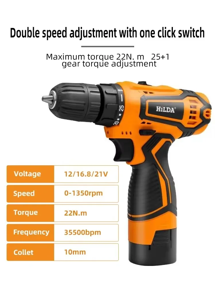Perceuse sans fil HILDA 12V/16 - Power Tools You Must Have avis et prix
