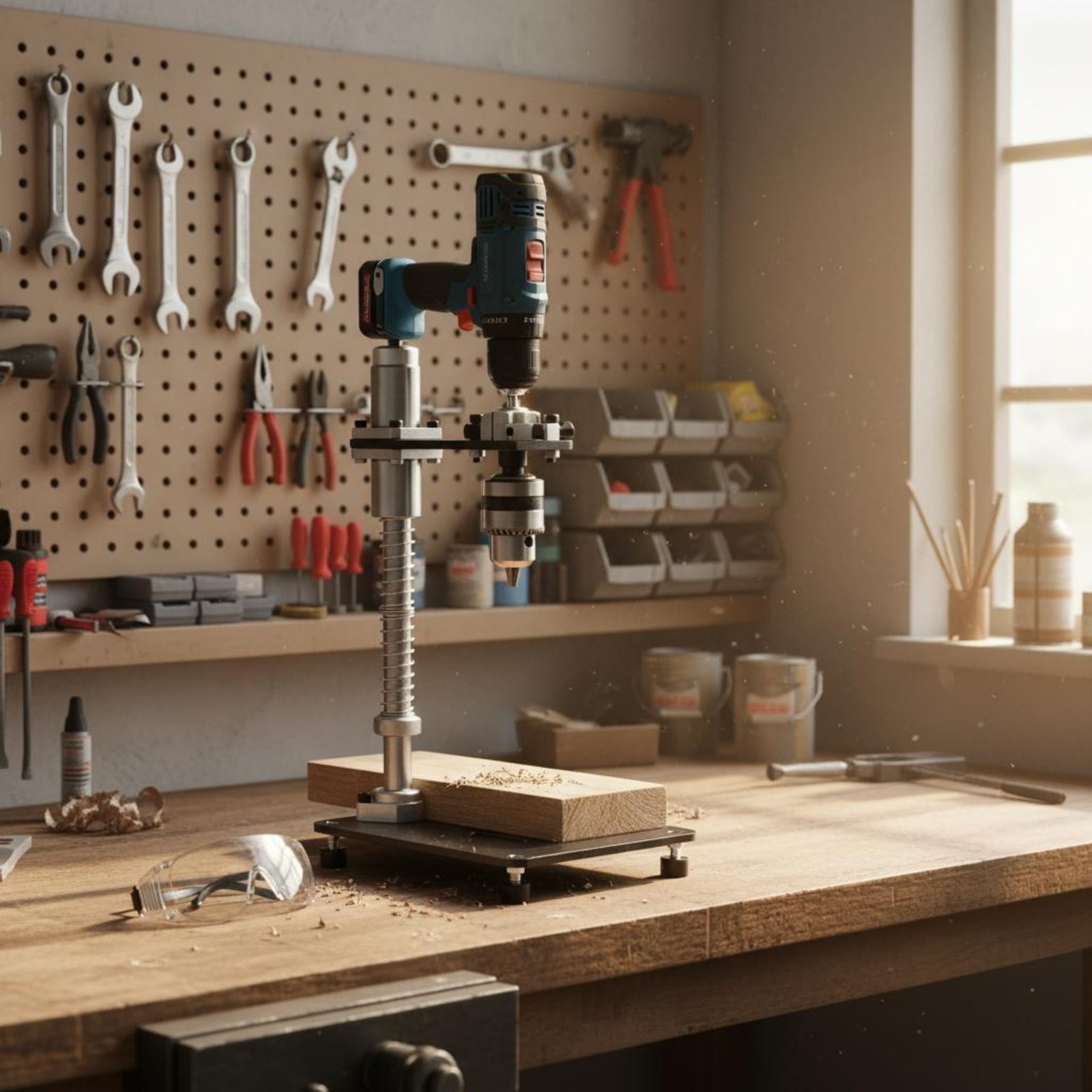 Support de perceuse à colonne  - Power Tools Guide avis et prix