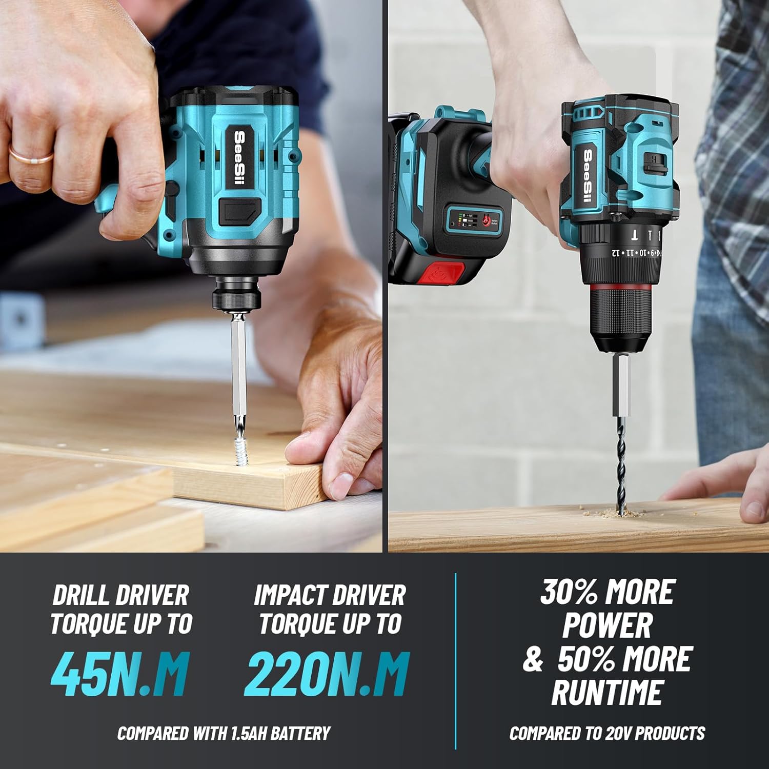 SEESII QH220/WH045 Perceuse 3/ - Einhell Power X Tools avis et prix