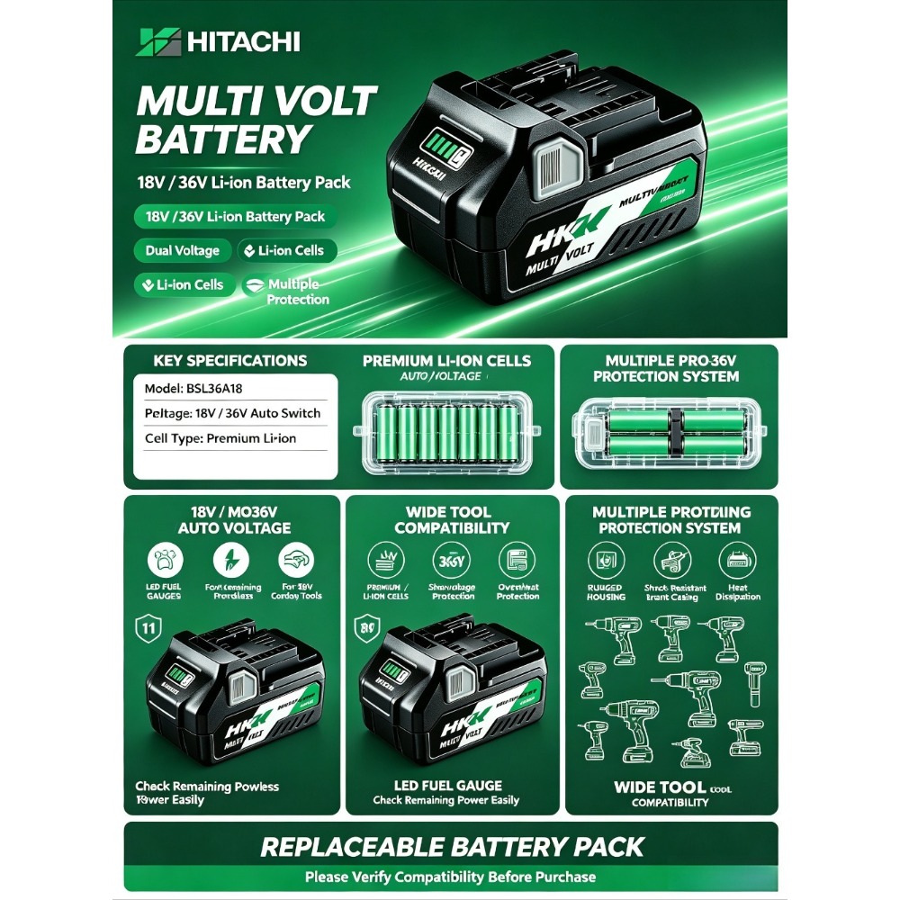 Batterie rechargeable 6000mAh  - Power Tools Hikoki avis et prix